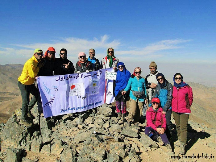 گزارش برنامه صعود قله برف انبار - باشگاه کوه‌نوردی بامداد آرکا طلوع خورشید